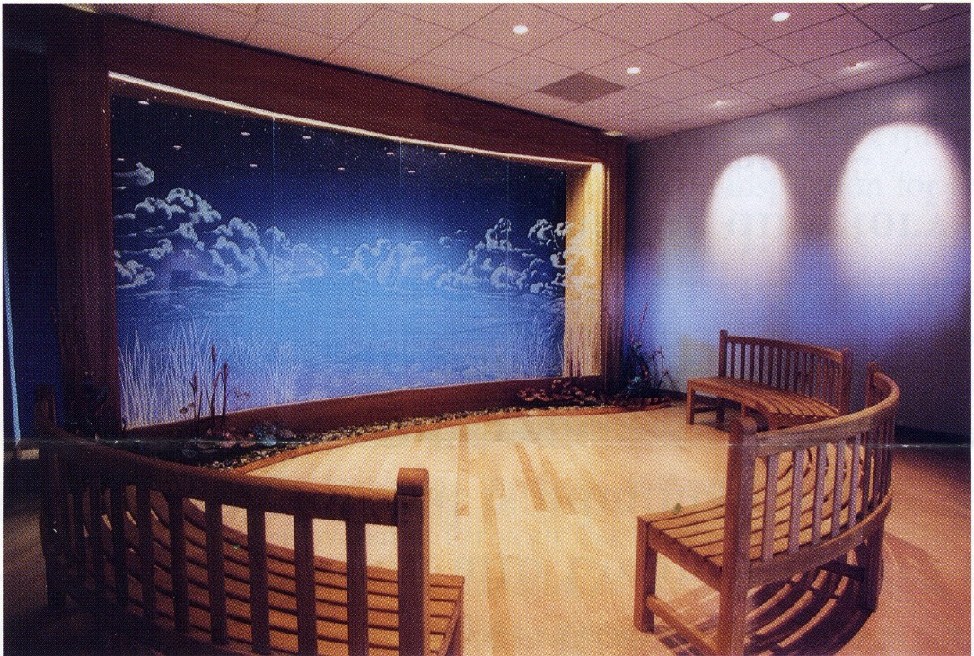 James Hundt, Architect helped design the new Meditation Room at the Albany International Airport.