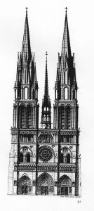 Notre Dame Drawing