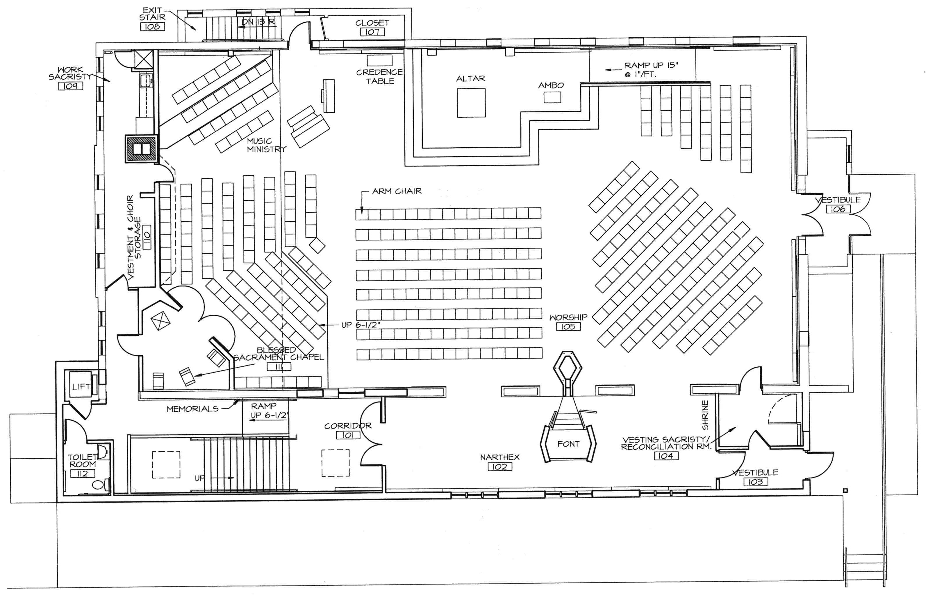 Our Lady Of Fatima Floor Plan Foresight