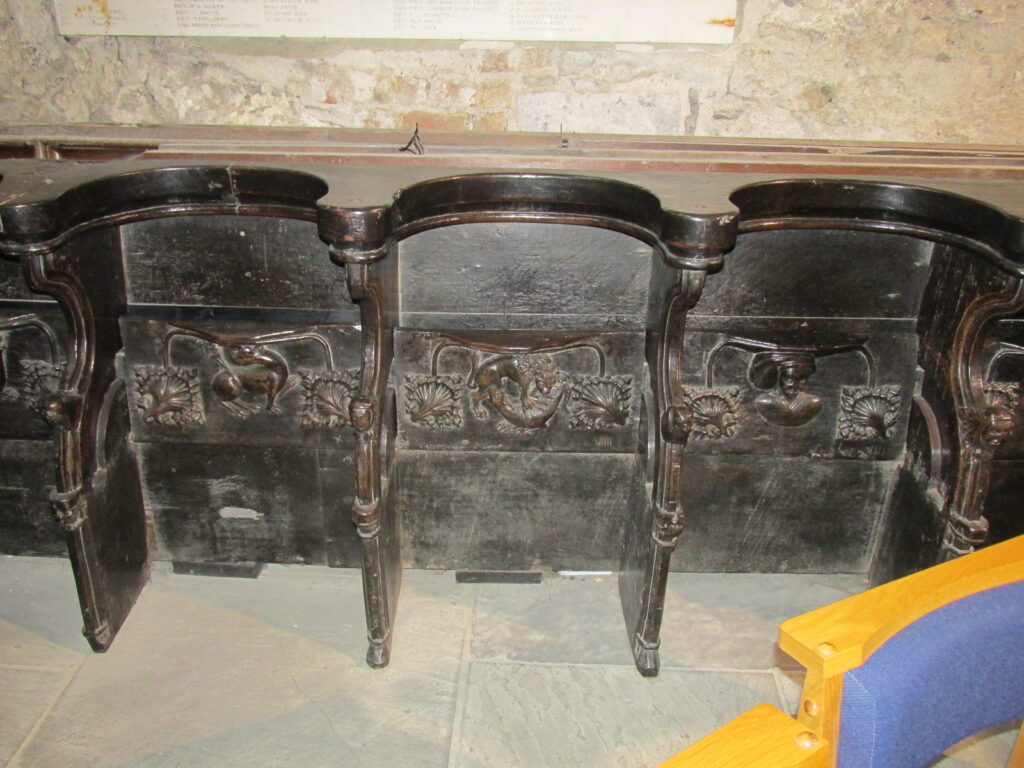 Misericords at St. Mary the Virgin Cathedral