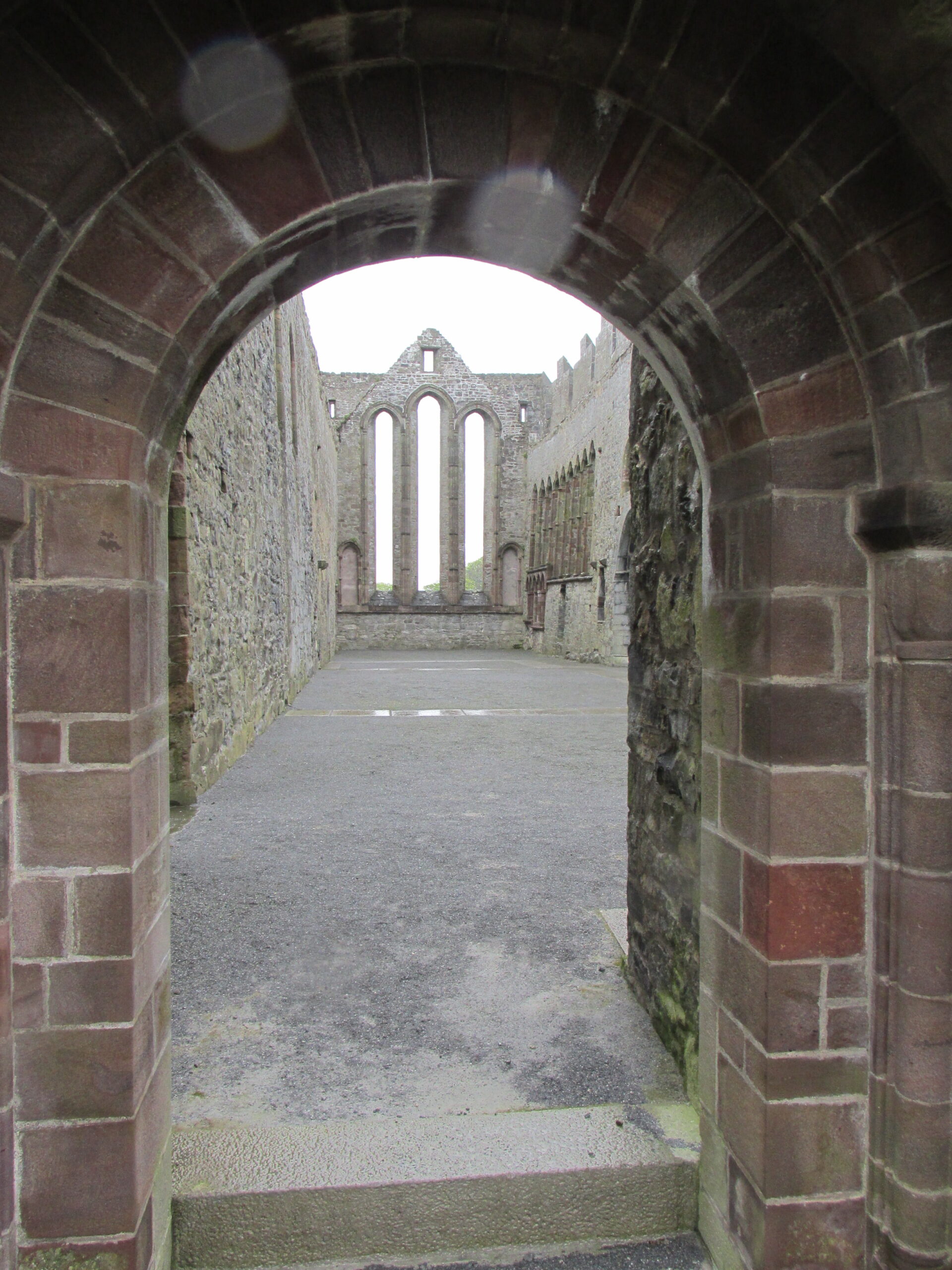 View of the nave of Ardfert Cathedral