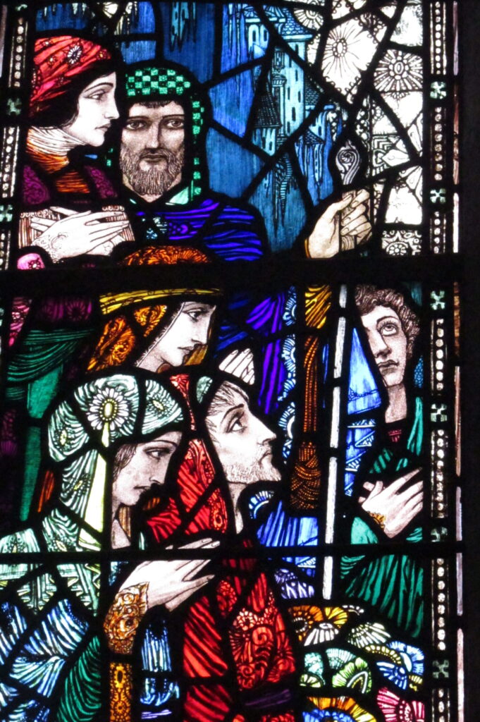 Harry Clarke window in St. Joseph Convent Chapel, Dingle