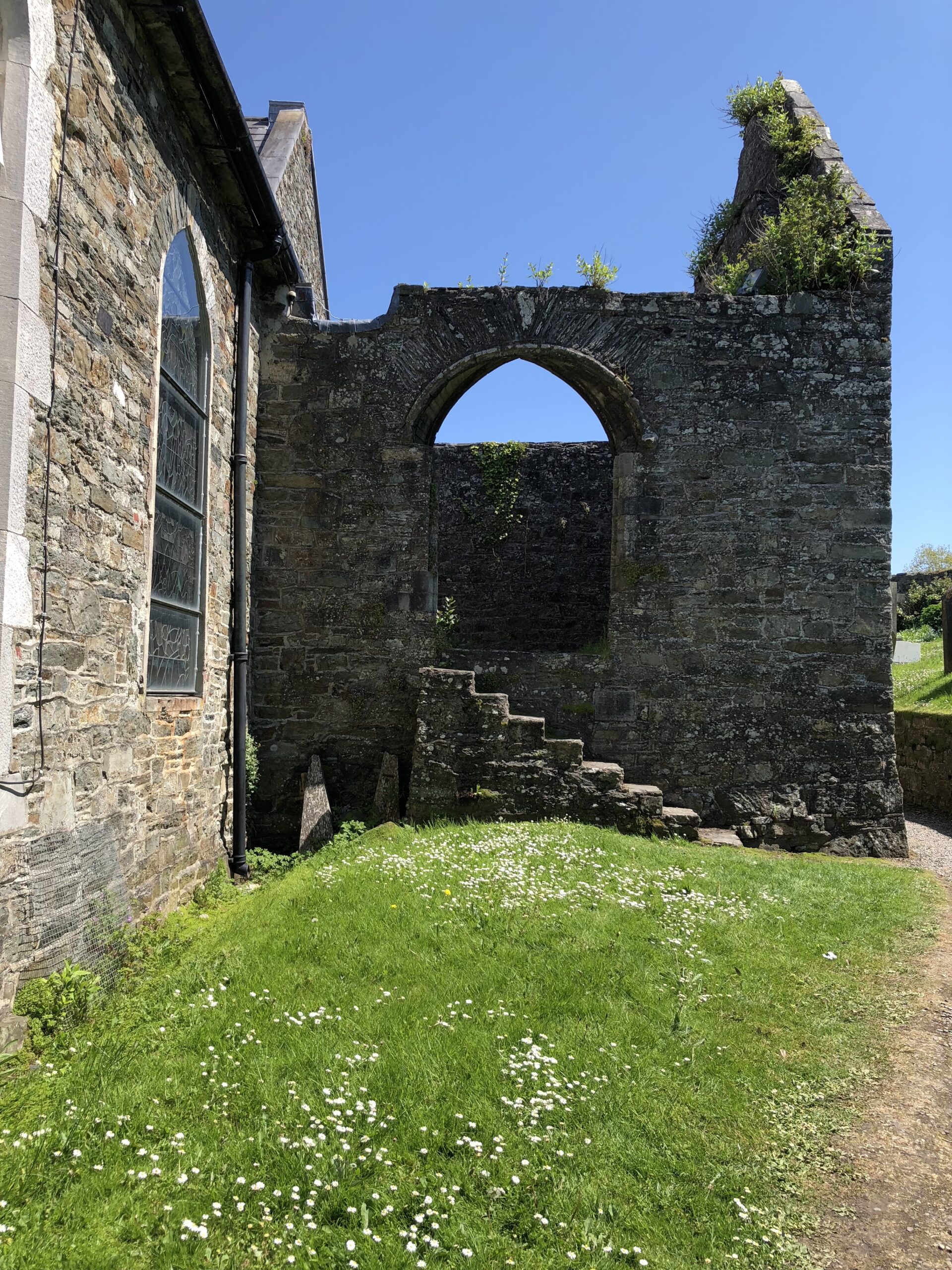 Ruins of south transept of St Multose Church, Kinsale