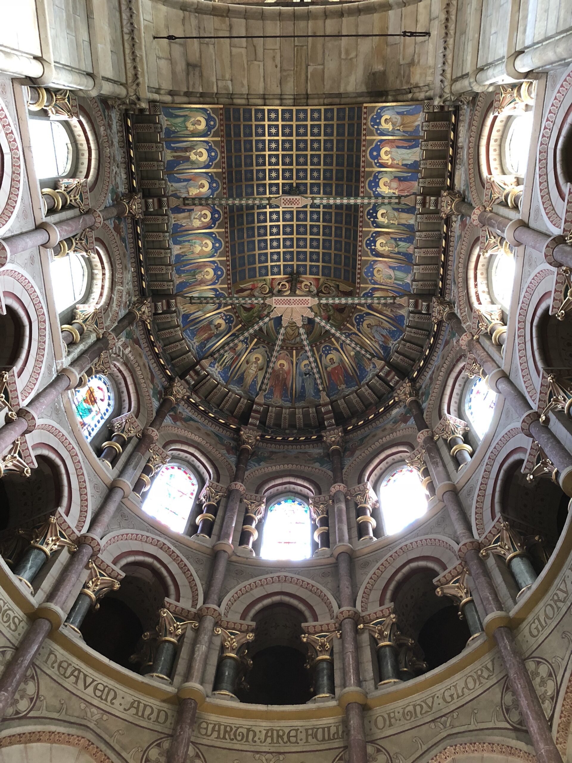 Apse ceiling at Saint Fin Barre's Cathedral, Cork