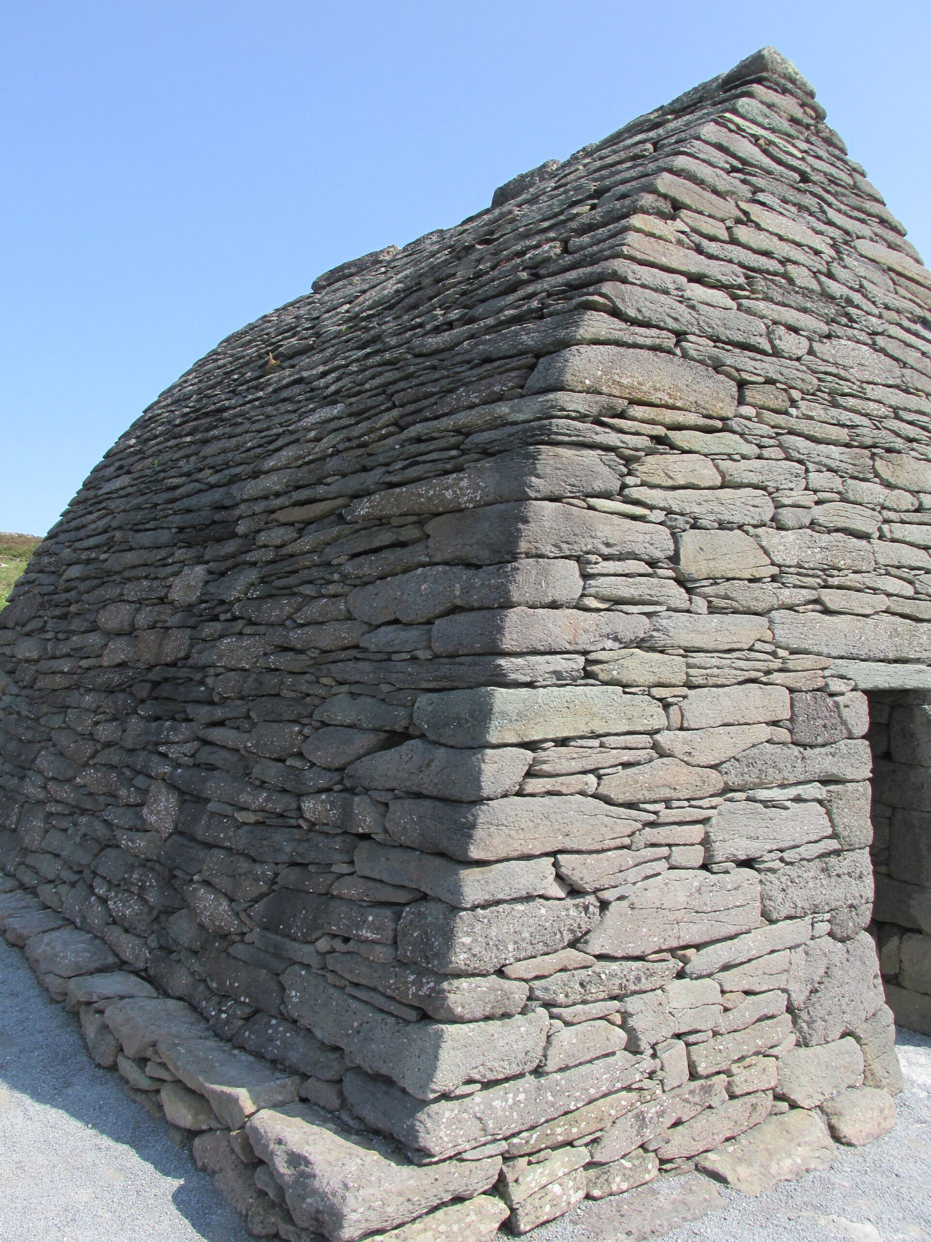 Corner detail of Gallarus Oratory, Dingle Peninsula
