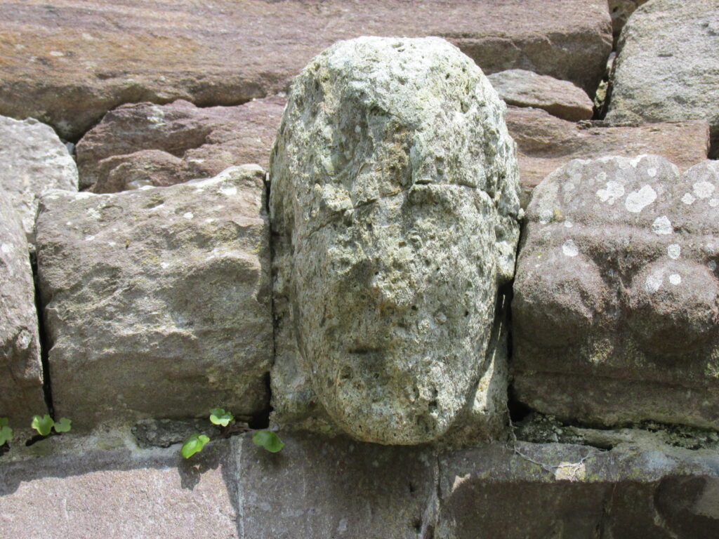 Keystone of entry doorway to Kilmalkedar Church, Kerry